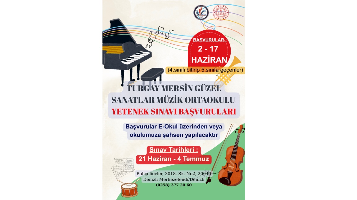 Yetenek Sınavı Başvuruları